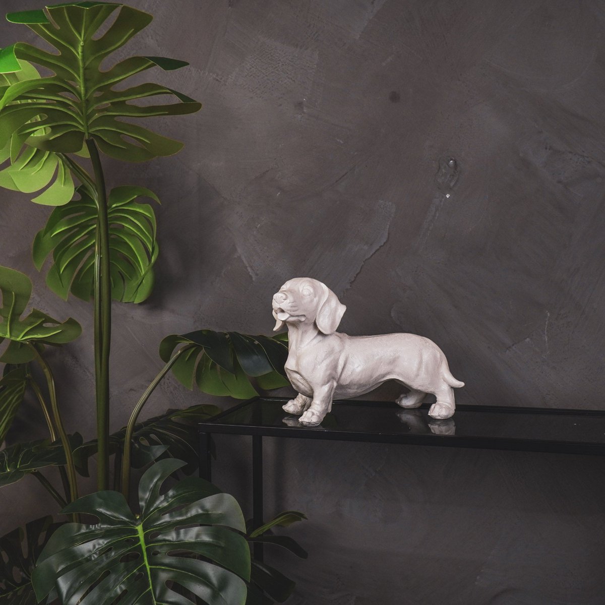 Ornament Tackle Hond beige