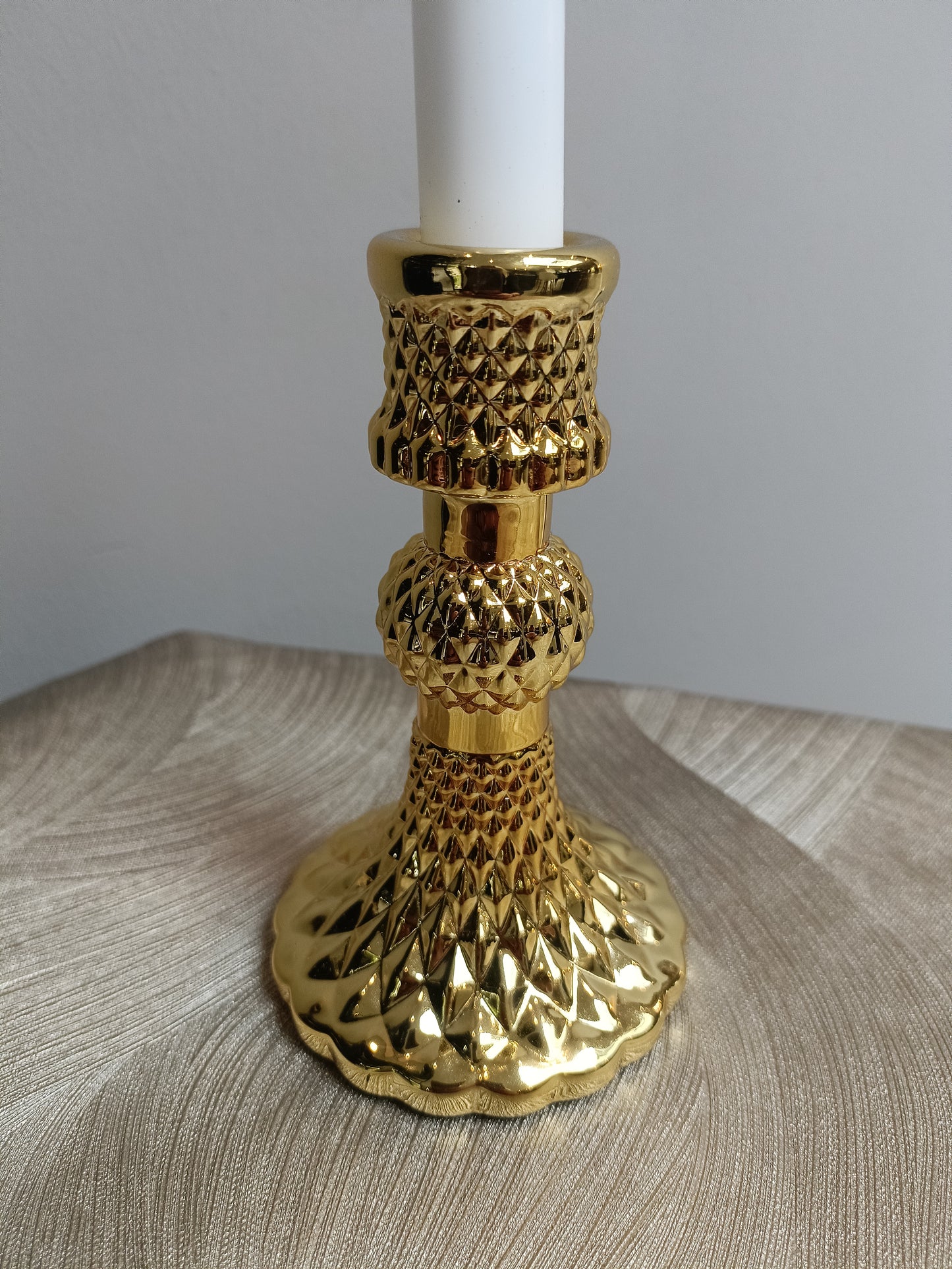 HOUSEVITAMIN GOUDEN KANDELAAR- GLAS