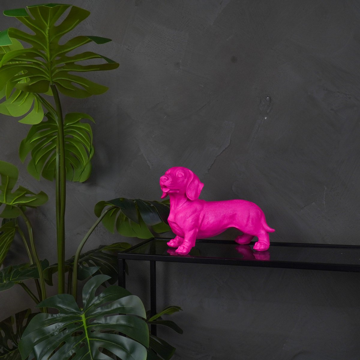 Ornament Tackle Hond Roze