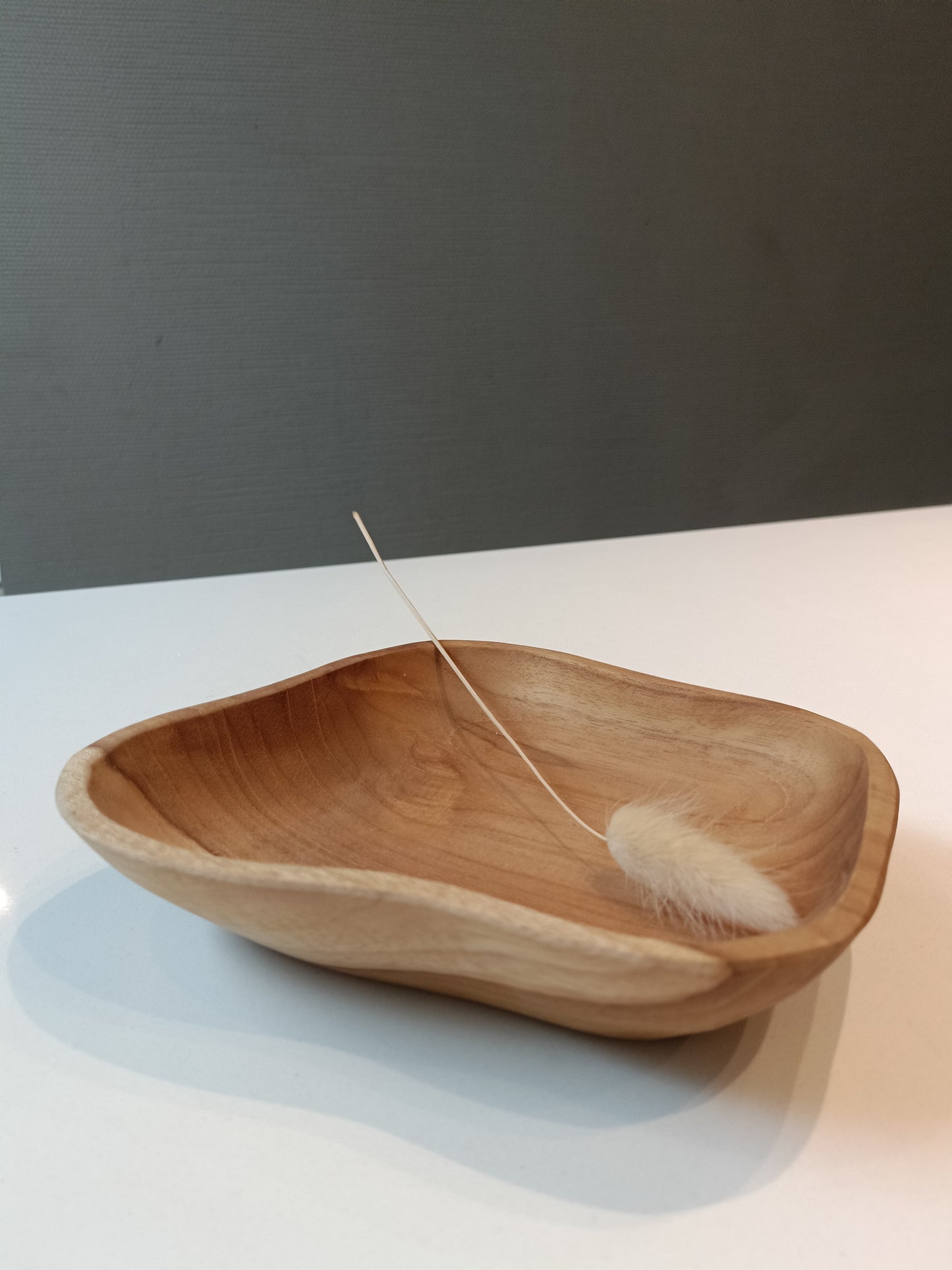 TEAK HOUTEN KOMMETJE