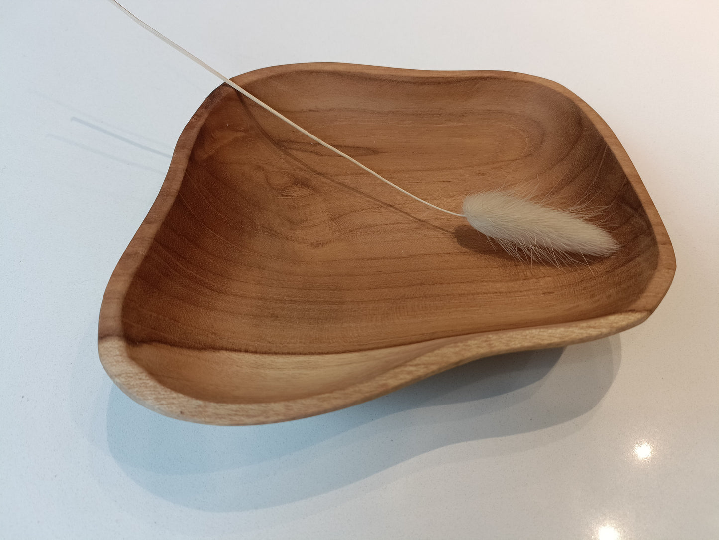 TEAK HOUTEN KOMMETJE