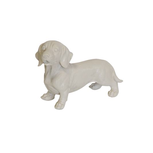 Ornament Tackle Hond beige