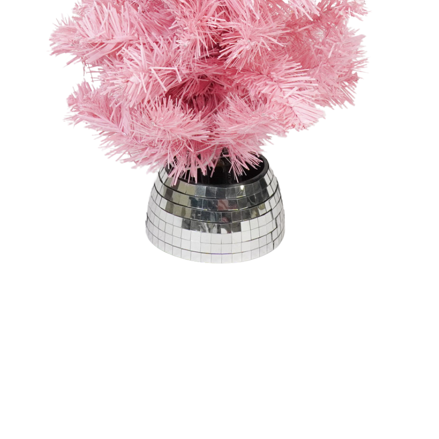 Kunstmatige boom- Xmas Tree- LED -licht - Batterij - roze - 50 cm
